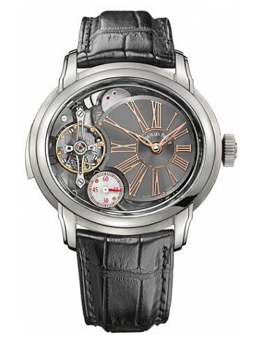 Review Audemars Piguet Millenary 26371TI.OO.D002CR.01 Minute Repeater watch price - Click Image to Close
